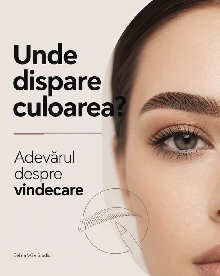 Corecție de culoare pigment permanent, Galina VGV Studio Medgidia