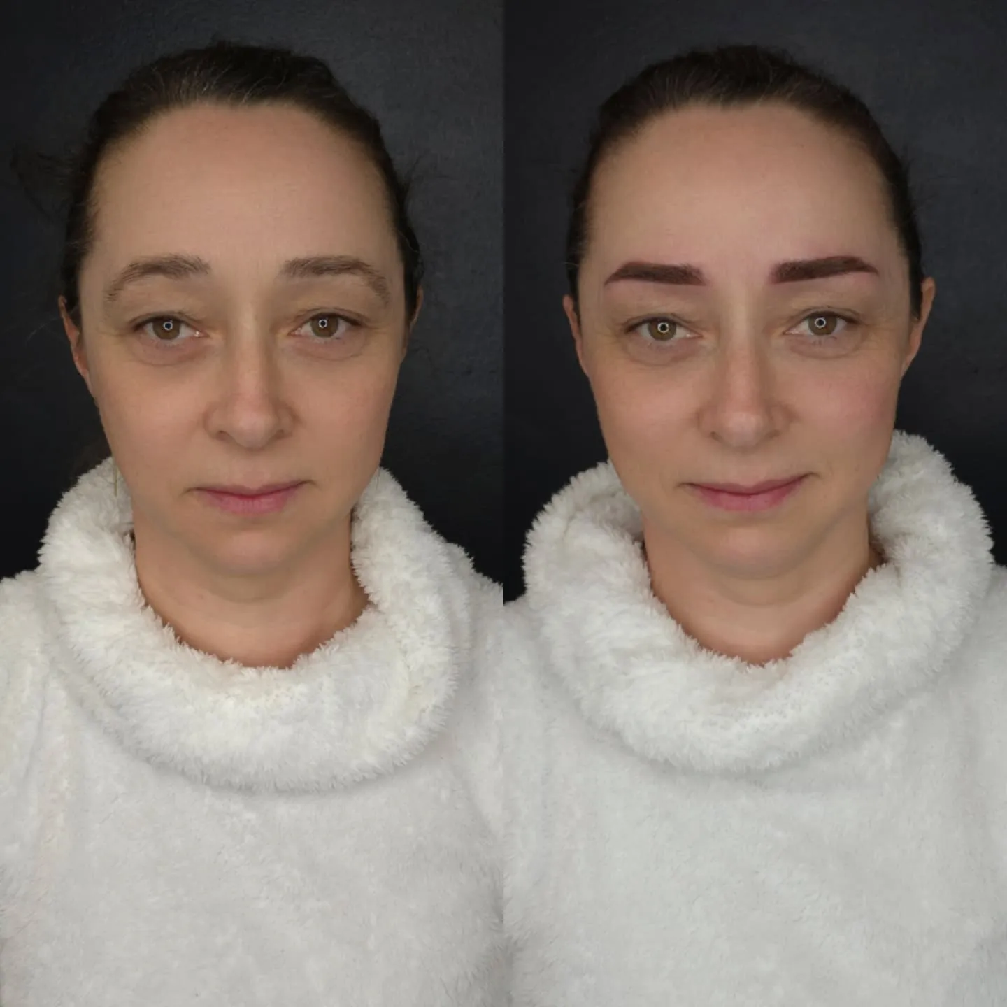 După procedura de Powder Brows — Galina VGV Studio Medgidia
